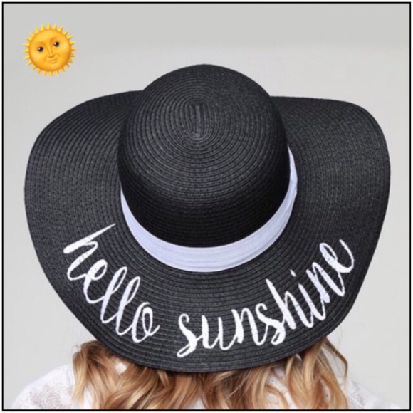 Blossom & Thorn Accessories - RESERVED For @melissa0328 Hello Sunshine” Sun Hat